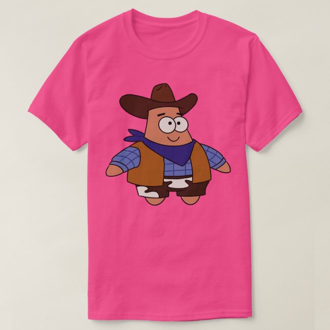 Cowboy Patrick T-Shirt (Design Front)