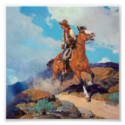 Cowboy Photo Print