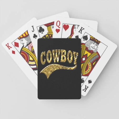 Cowboy Poker Cards