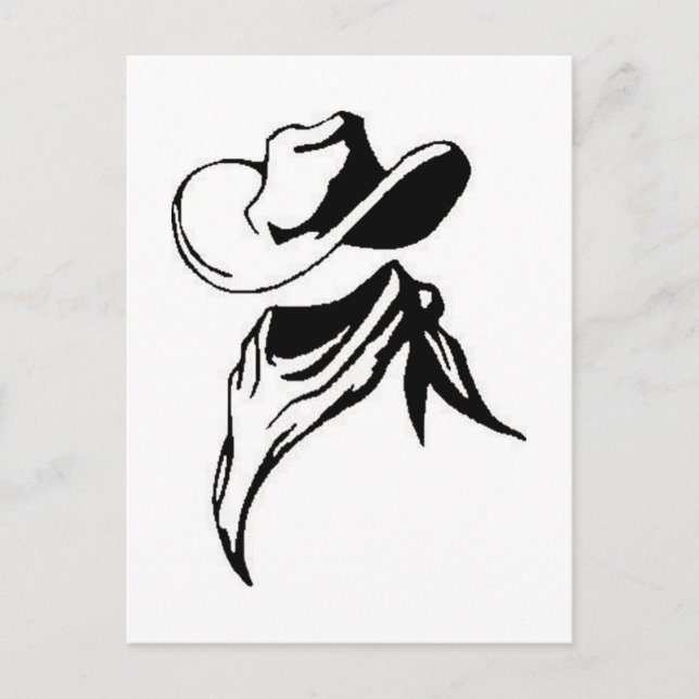 Cowboy Postcard (Front)