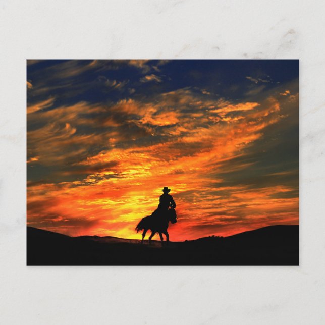 Cowboy Postcard (Front)