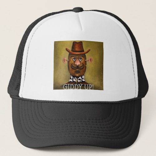 cowboy potato trucker hat