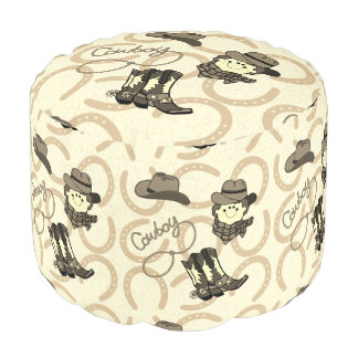 Cowboy Pouf