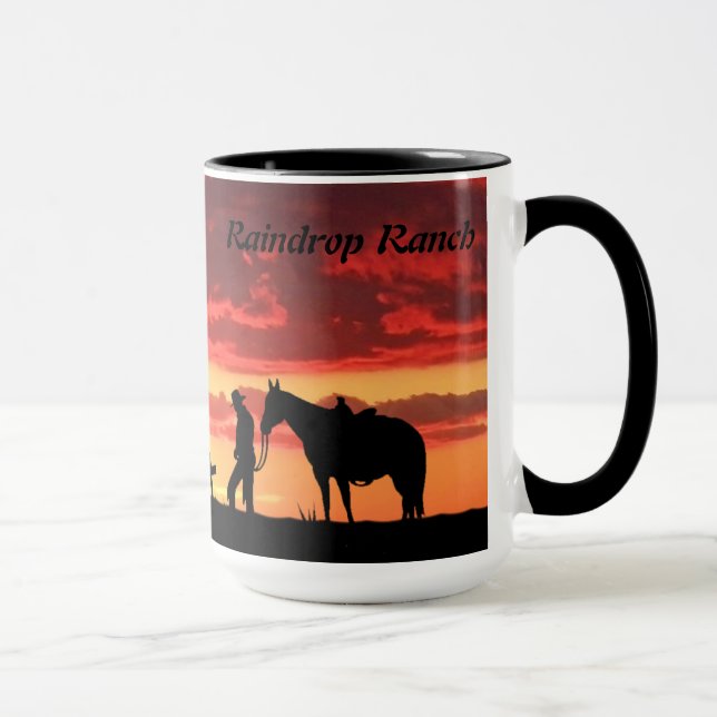 Cowboy Prayer Coffee Mug (Right)