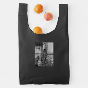Cowboy Rancher or Canadian Outlaw of Old West Reusable Bag