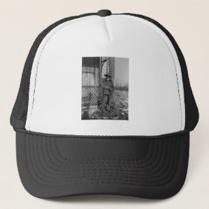 Cowboy Rancher or Canadian Outlaw of Old West Trucker Hat