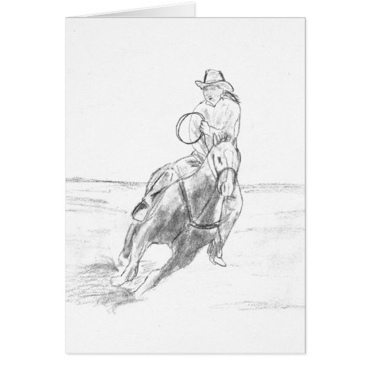 Cowboy Riding Cards (Front)