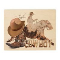 Cowboy riding western boots cowboy hat