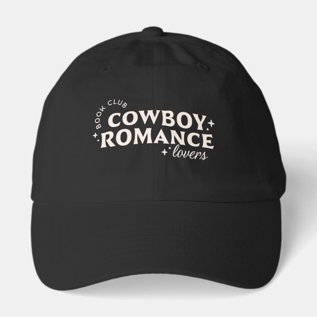Cowboy romance books aesthetic funny black hat (Front)