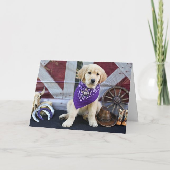 Cowboy Ruby Card (Front)