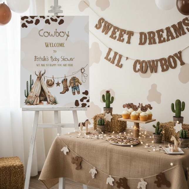  Cowboy rustic howdy Western welcome sign (Creator Uploaded)