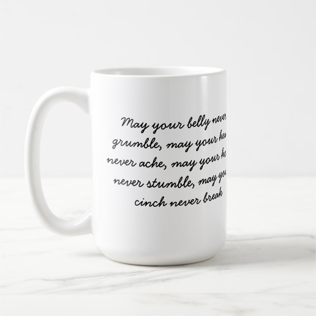 COWBOY SAYINGS COFFEE MUG (Left)