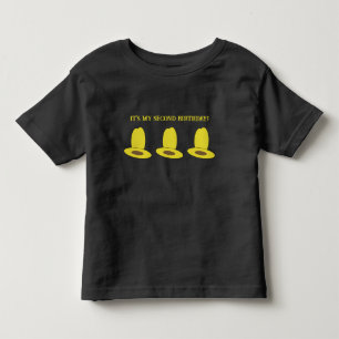 Cowboy Second Birthday Party Toddler T-shirt