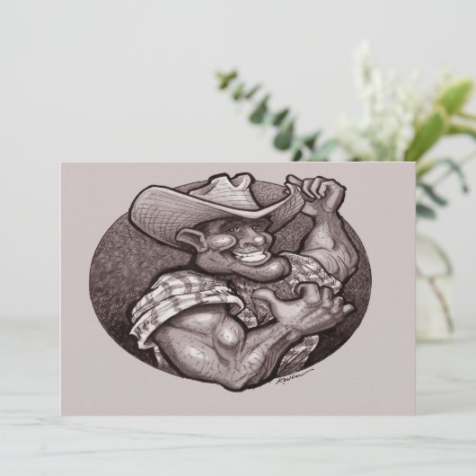 Cowboy Sepia (Standing Front)