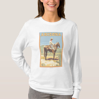 Cowboy (Side View)Arizona T-Shirt