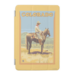 Cowboy (Side View)Colorado iPad Mini Cover