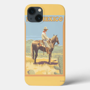 Cowboy (Side View)New Mexico iPhone 13 Case
