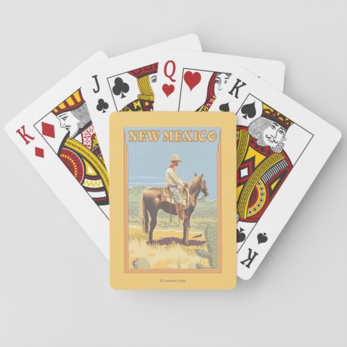 Cowboy Side ViewNew Mexico Poker Cards