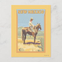 Cowboy (Side View)New Mexico Postcard