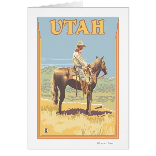 Cowboy (Side View)Utah Cards (Front)