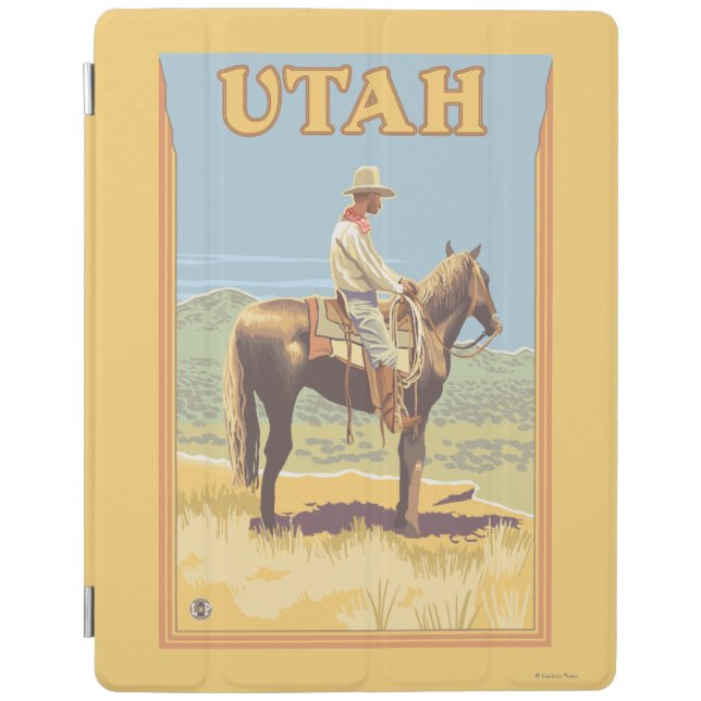 Cowboy (Side View)Utah iPad Smart Cover (Front)