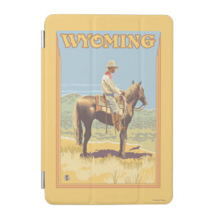 Cowboy (Side View)Wyoming iPad Mini Cover