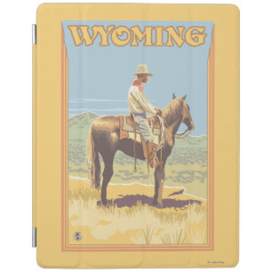 Cowboy (Side View)Wyoming iPad Smart Cover