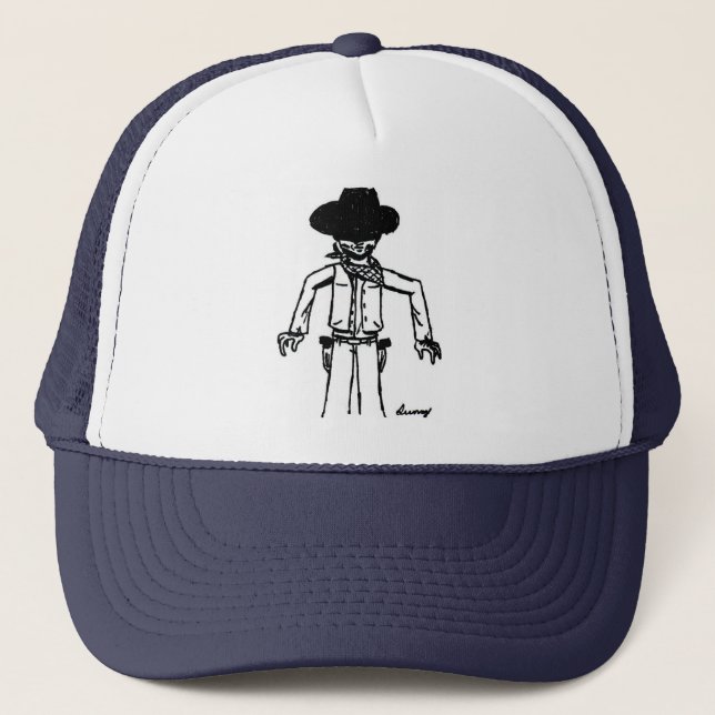 Cowboy Sketch Hat (Front)