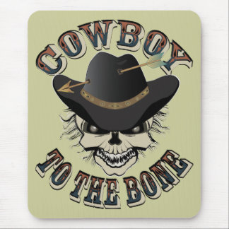 Cowboy Skull Mouse Pad