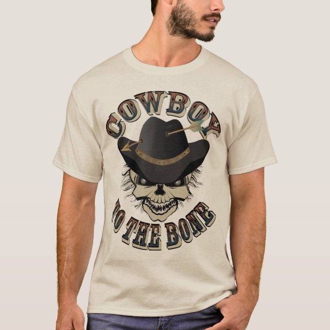 Cowboy Skull T-Shirt (Front)
