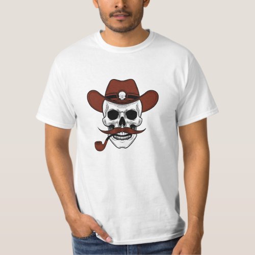 Cowboy skull T_Shirt
