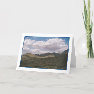 Cowboy Skyline Greeting Card