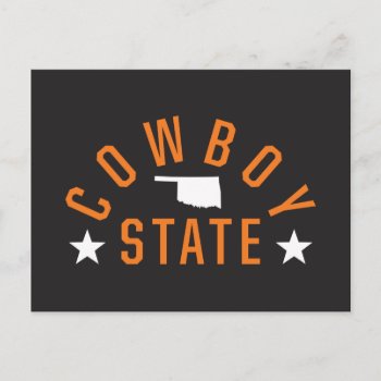 Cowboy State Postcard by osucowboys at Zazzle