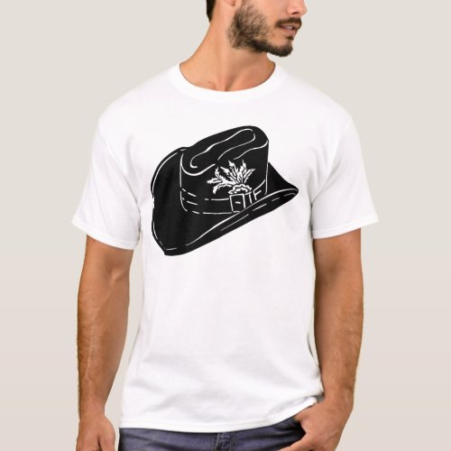 Cowboy Stetson Hat T_Shirt