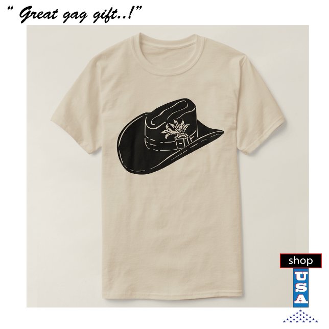 Cowboy Stetson Hat T-Shirt 🤠 Western Style Rodeo  (Creator Uploaded)