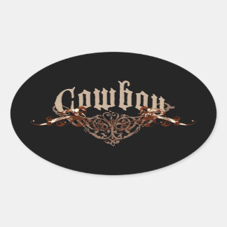 Cowboy stickers