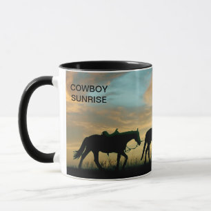 COWBOY SUNRISE  MUG