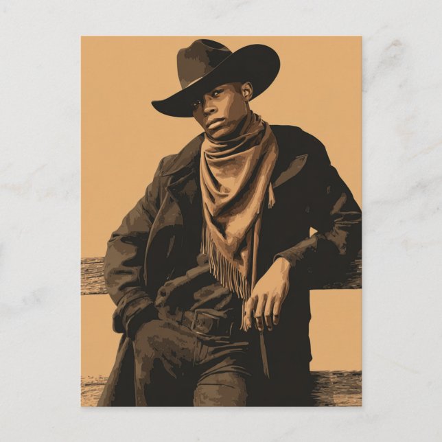 COWBOY SWAG #2 POSTCARD (Front)