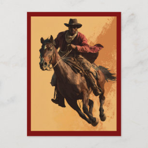 COWBOY SWAG # 3 POSTCARD