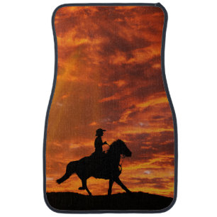 Cowboy Truck Car Floor Mat