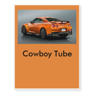 Cowboy tube tattoos