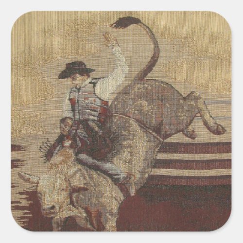 Cowboy Up Bull Rider Stickers