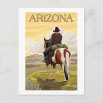 Cowboy (View from Back)Arizona Postcard