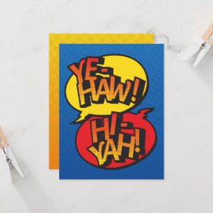 Cowboy vs ninja pop art - primary card