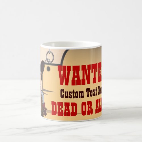 Cowboy _ Wanted Dead or alive Coffee Mug