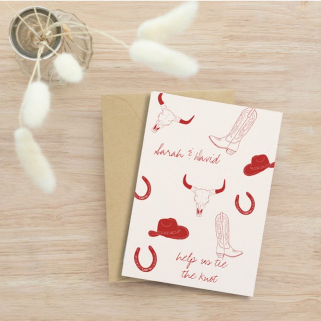 Cowboy Wedding Theme  Save The Date (Creator Uploaded)