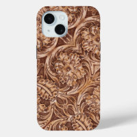 cowboy western country pattern tooled leather