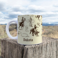 Cowboy Western Rodeo Horses Custom Name