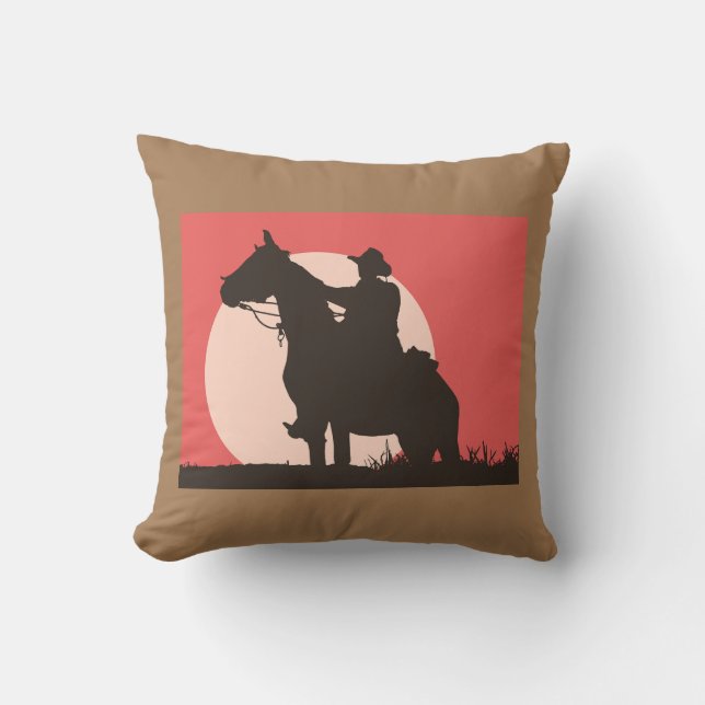 COWBOY WESTERN THEME PILLOWS (Front)