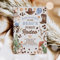 Cowboy Wild West 1st Rodeo Ranch Birthday Party